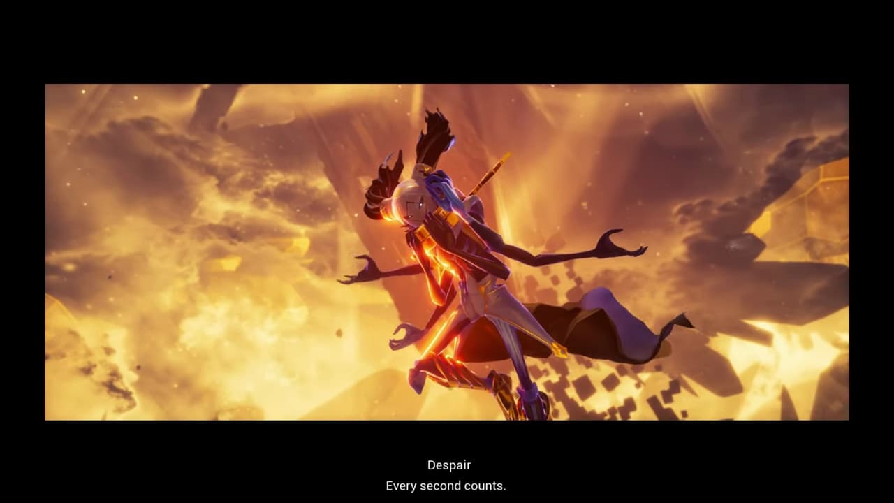 The emotional final boss fight against Allira's Despair atop the Clock Tower