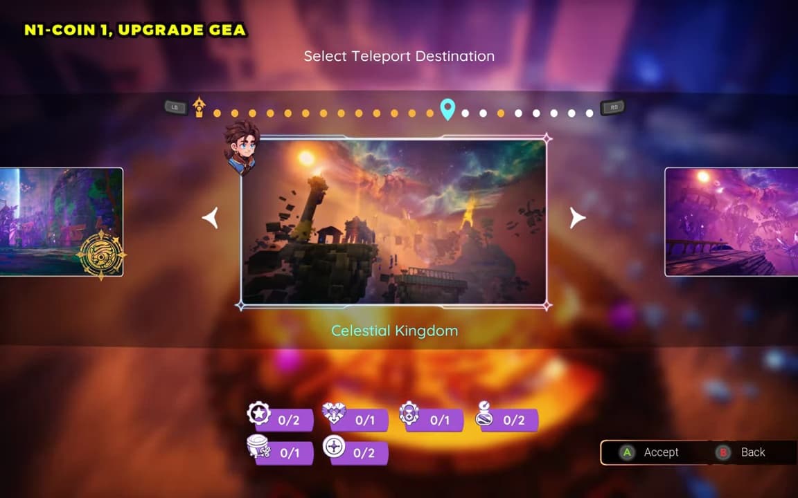 Celestial Kingdom: N1-C0in #1 Upgrade Gear #1 Flask Of Dye location screenshot