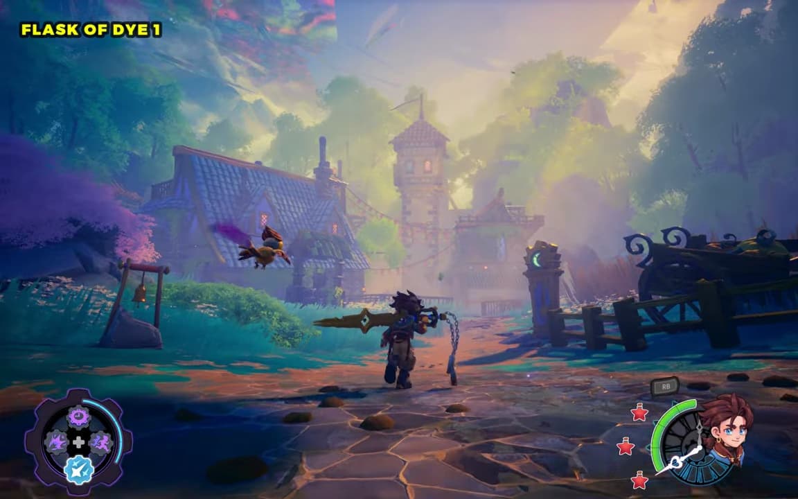 Ezarus Forest: Flask Of Dye #1 location screenshot