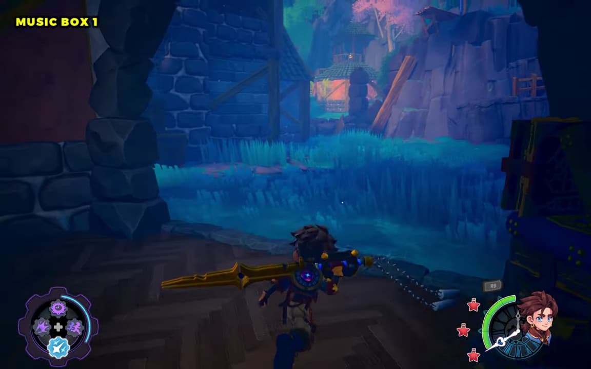 Ezarus Forest: Music Box #1 location screenshot