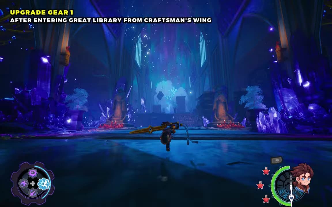 Great Library: Upgrade Gear #1 location screenshot