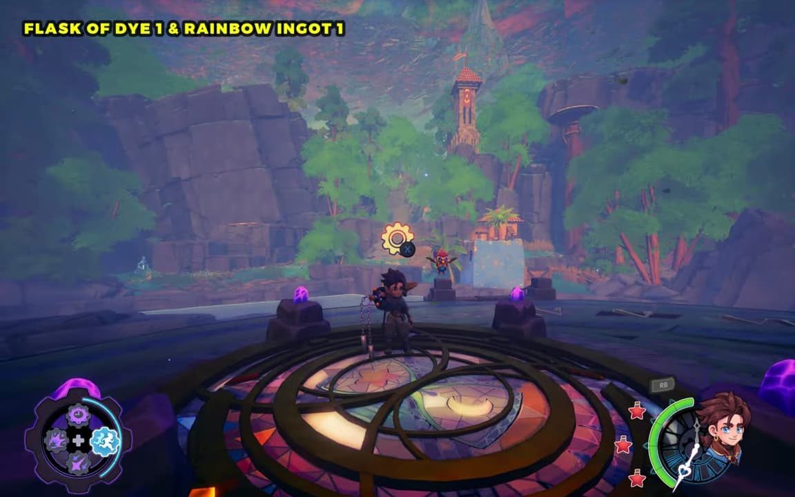 Meridian Village: Flask Of Dye #1 Rainbow Ingot #1 location screenshot
