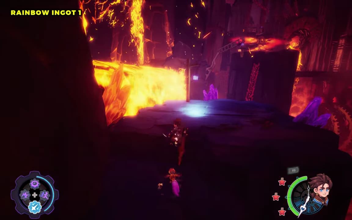 Mount Cinder: Rainbow Ingot #1 location screenshot