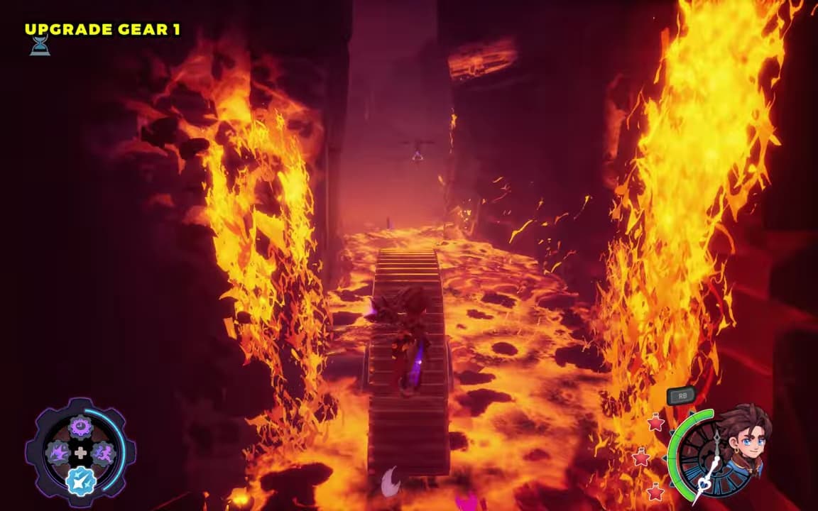Mount Cinder: Upgrade Gear #1 location screenshot
