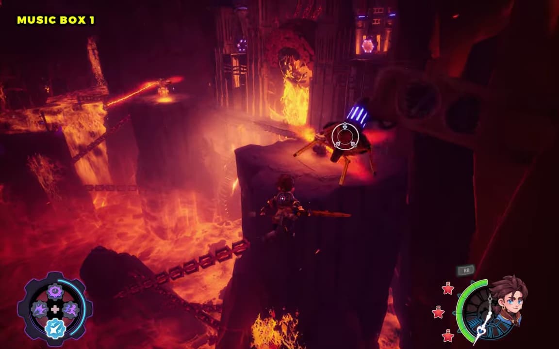 Mount Cinder: Music Box #1 location screenshot