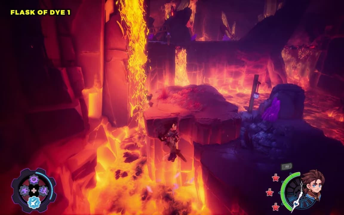 Mount Cinder: Flask Of Dye #1 location screenshot