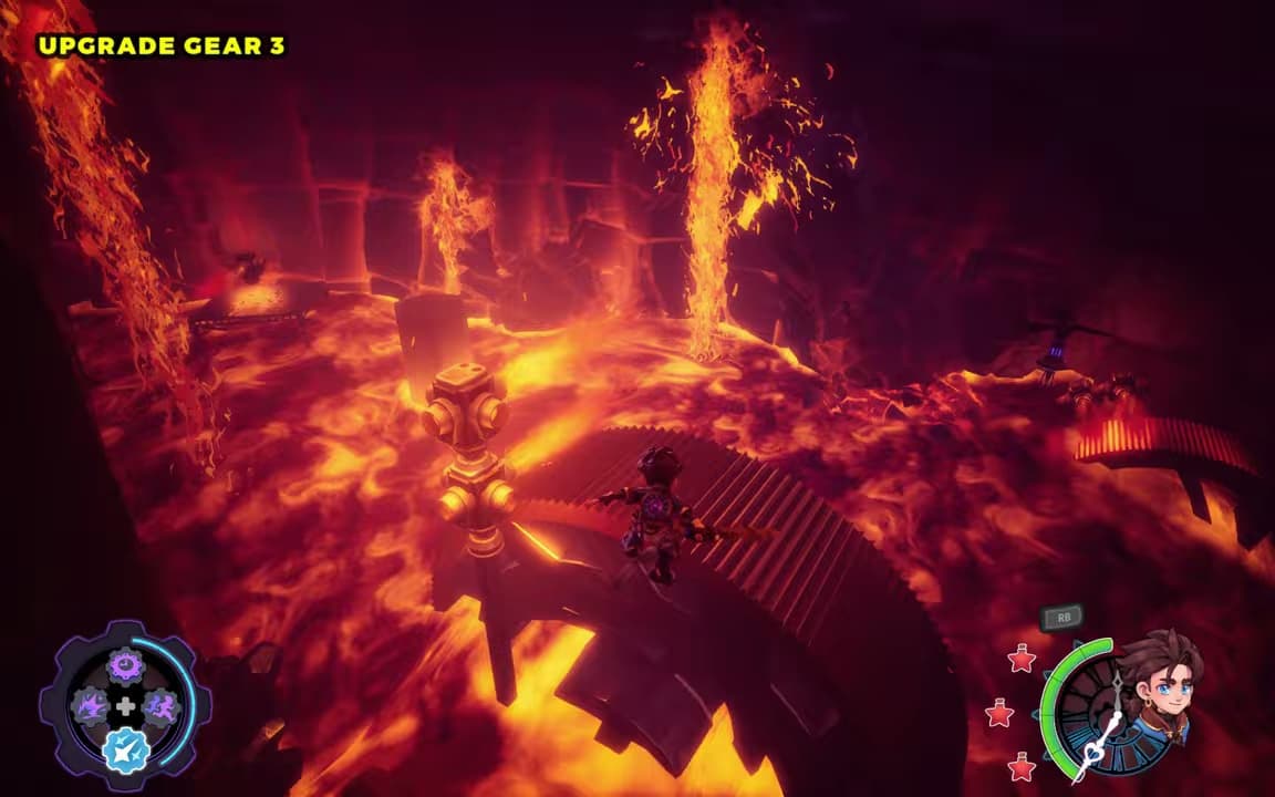 Mount Cinder: Upgrade Gear #3 location screenshot