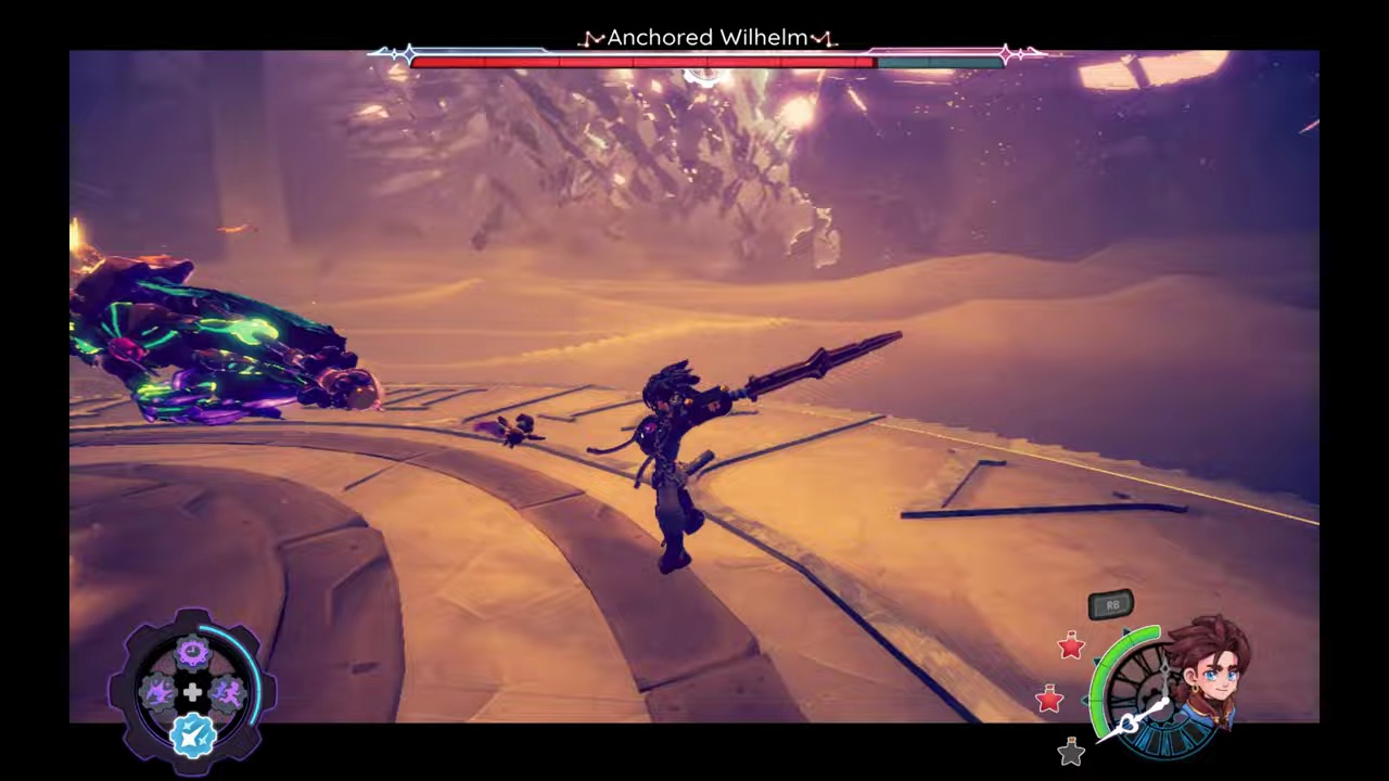 Chronos Aeternum endgame combat platform in Duskfade